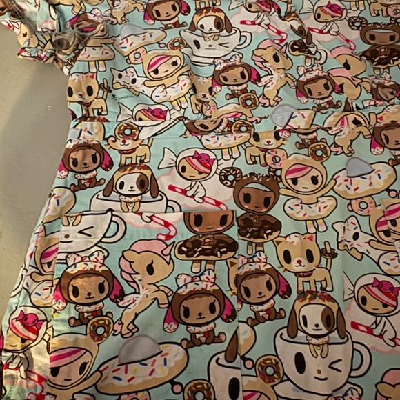 tokidoki Multicolor Character Print Blouse - Picture 2 of 7